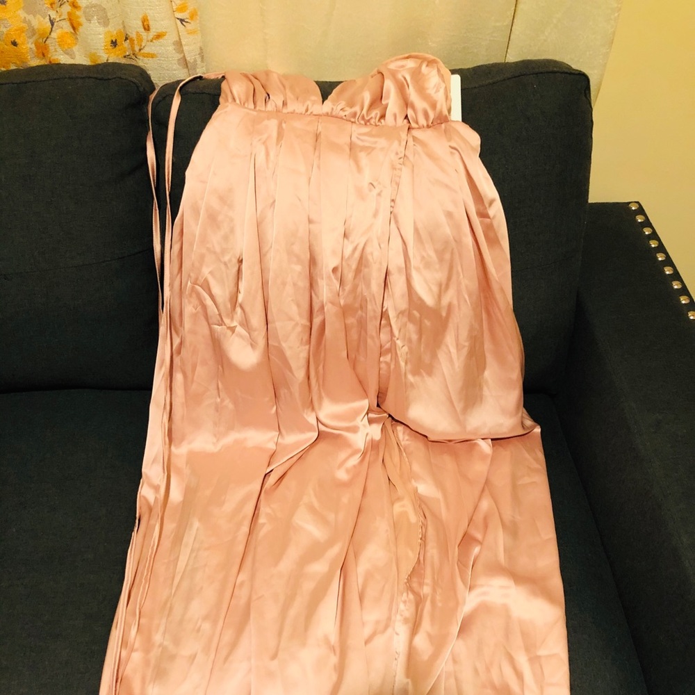 Beach, light, dress with open back